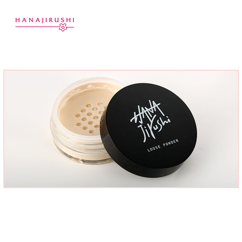 HANAJIRUSHI Loose Powder Finish Powder Setting Powder Makeup Powder For Face Naked Baking Oil Control Waterproof Matte Powder 9g