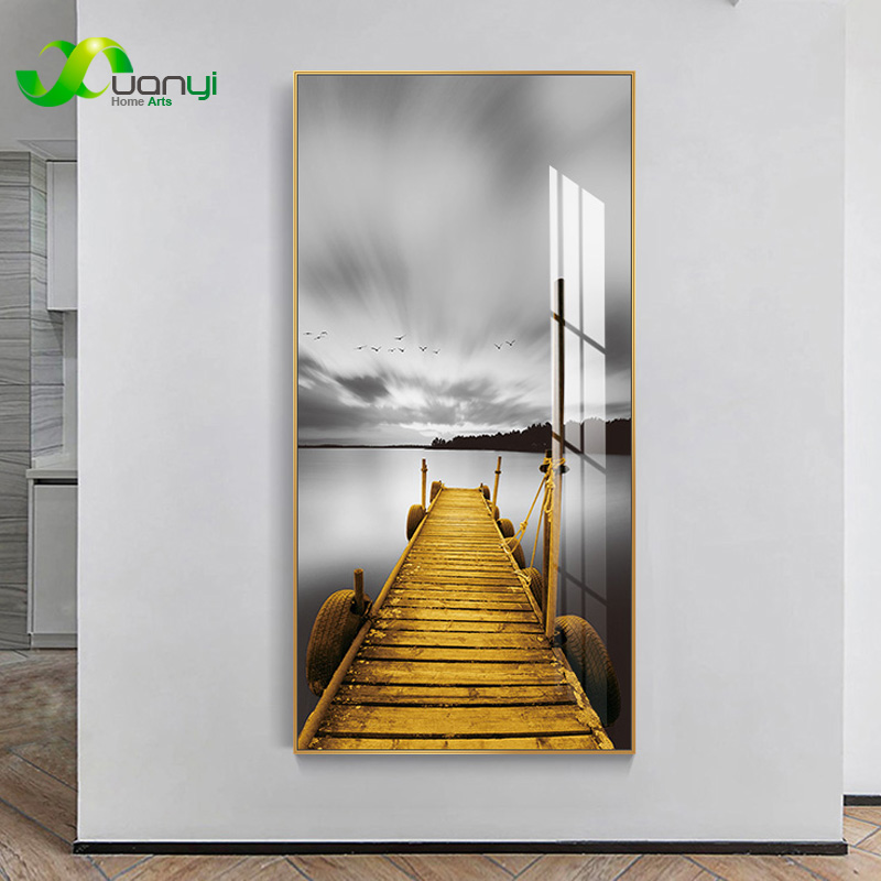Modern Seascape Canvas Wall Art Painting Cuadros Home Decoration Landscape Wall Picture For Living Room Bed Room Art Unframed