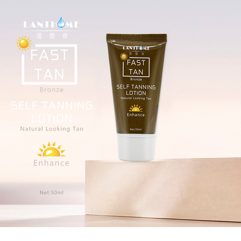 2 hours Bronze Self Sun Tanning Enhance Lotion Day tanning cream in body natural lotion Suntan Cream skin Natural darken