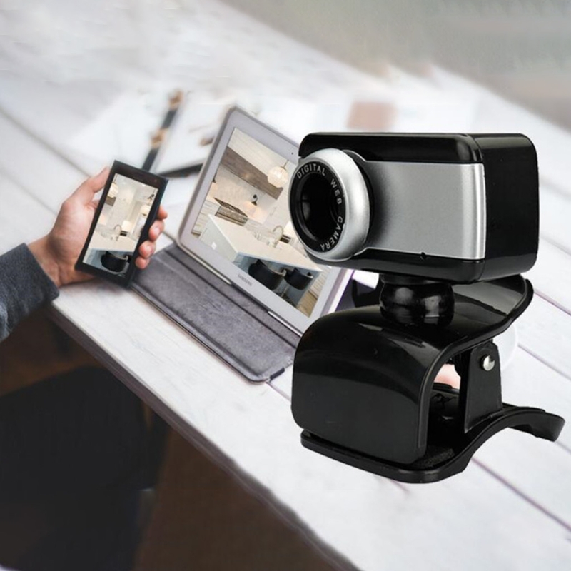 USB Webcam Built-in Microphone Computer Live Broadcast Camera Business Office Video Conference Home Video Laptop Clamp Cam