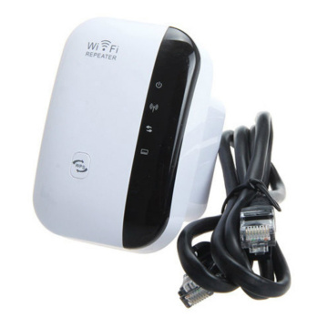 WiFi Finder 300Mbps 802.11 Wifi Repeater Wireless-N AP Range Signal Extender Booster EU Plug