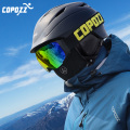 COPOZZ Ski helmet Safety Sport Skiing Helmet Integrally-molded Breathable Ski Snowboard men women Skateboard helmet Size 55-61cm