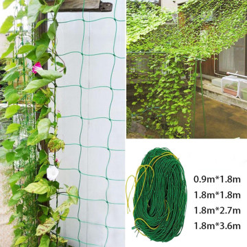 0.9x1.8m/1.8x1.8m/1.8x2.7m/1.8x3.6m Garden Net Vine Plant Climbing Net Nylon Net For Home Garden Use #y3