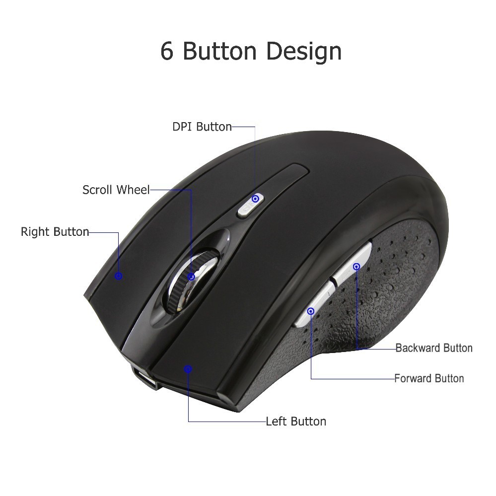 CHUYI Wireless Bluetooth Mouse Rechargeable Ergonomic Silent Mice 1600DPI Optical Mouse With Wrist Rest Mouse Pad For PC Laptop