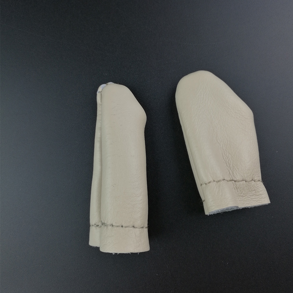 6.5cm Safe Leather Needle Felting for Thumb Index Finger Protector Thimble Protection Guard Hand Craft Embroidery Tool 5 Pairs