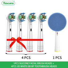 replacement toothbrush heads for oral-b precision clean/3D white/floss action /cross action/sensitive electric toothbrush heads