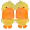 Kawaii Duck Slippers Cute Novelty Panda plush Warm Winter Teen Slippers Fun Adult Penguin Animal Slippers for Women Slides