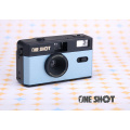 ONE SHOT Reusable 35mm Film Camera with Fujifilm 135-36 35mm FUJICOLOR C200 Film Color Print (Expired 2022)