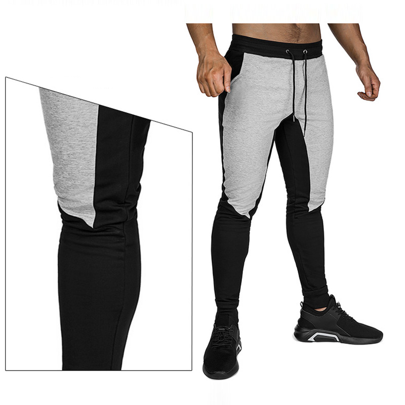 Jogging Pants Men Gym Sport Pants Fitness Joggers Cotton Bodybuilding Sweatpants Outwork Training Running Pants Men Gym Clothing