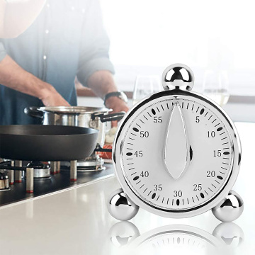 60 Minutes Kitchen Timer Cooking Reminders Mechanical Alarm Clock Countdown Manage Alarm Clock Practical Cooking Timer