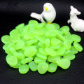 10PCS Artificial Pebbles Stones Glow In The Dark Luminous Cobblestones Garden Fish Tank Aquarium Decoration Home Ornament Supply