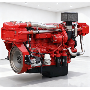 High power density CAMC marine engine