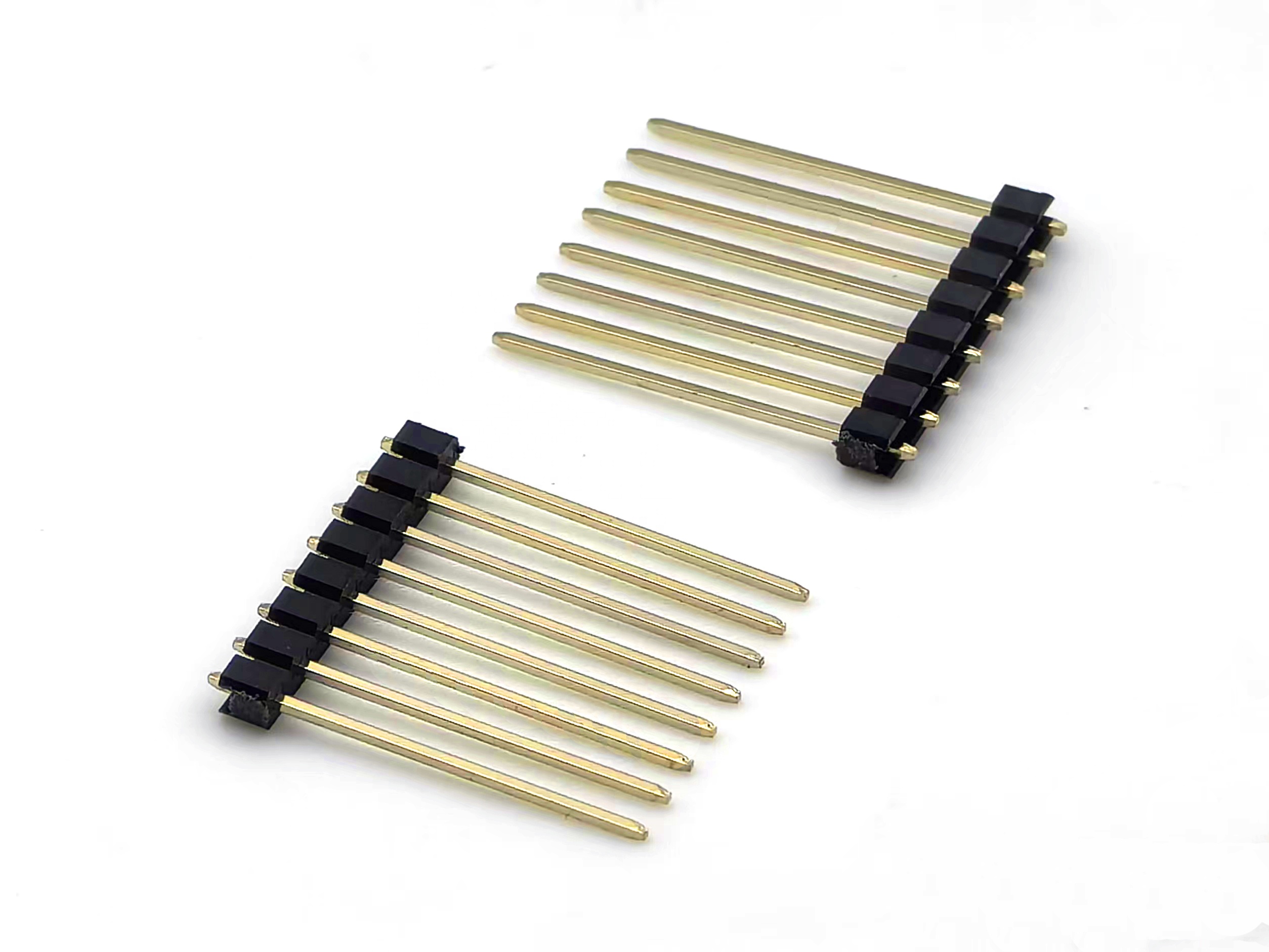 2.54mm Pitch Pin Header Connector Single Row Straight H2.0mm 1*8P