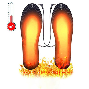USB Heated Shoe Insoles Feet Warm Sock Pad Mat Electrically Heating Insoles Washable Warm Thermal Insoles Unisex WJ014
