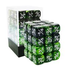 36PCS 12MM Positive and Negative Dice Counters Set, Small Token Dice Loyalty Dice Compatible with MTG, CCG, Card Games