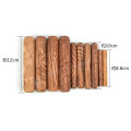 Wood Texture Roll Pressed Printing Texture Tools Polymer Clay Ceramic Pottery Tools Rolling Pin 10pcs/set