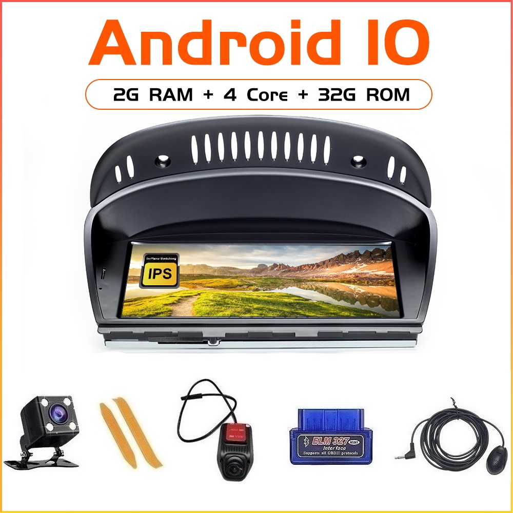 Android10 For BMW Series 5/3 E60 E61 E62 E63 E90 E91 CIC CCC Car 4Core 2GB 32GB Multimedia Player GPS Navigation Head Unit
