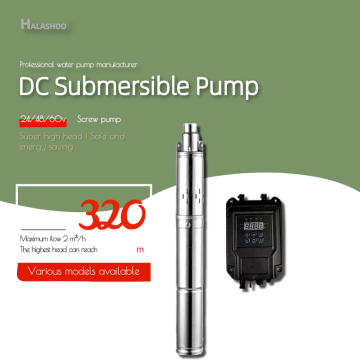 External controller 3inch 60v 2m³/H Deep-well DC Brushless solar-water-Pump Small Electric Agricultural Factory Directly Prices