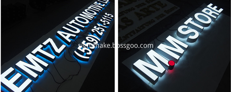 outdoor letters