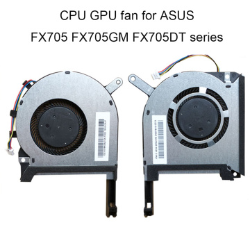 Computer Fan Cooling for ASUS TUF Gaming FX705 FX705GM FX705GE FX705DT GPU CPU Fans Cooler Radiator 5V 4 PIN 13NR00S0M09011 sale