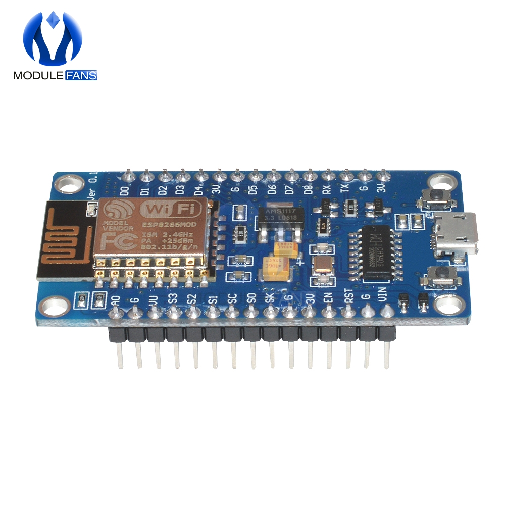 ESP8266 ESP-12F ESP-12E CH340G CH340 g NodeMcu V3 WIFI Wireless Module Antenna PCB Network Development Board USB IO