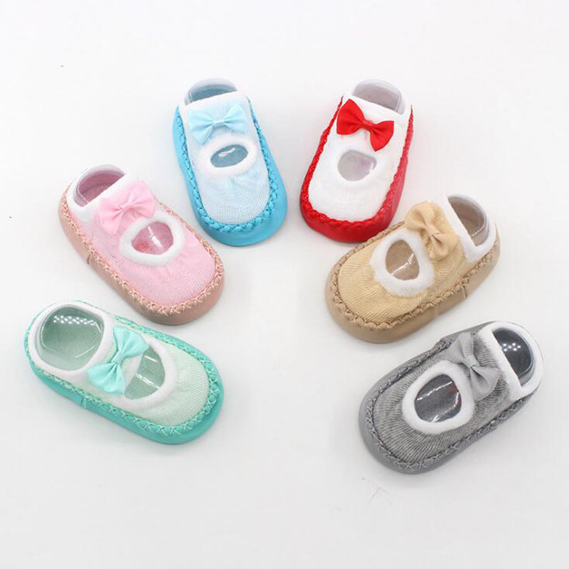 2020 New girls boys baby socks non-slip baby foot sock