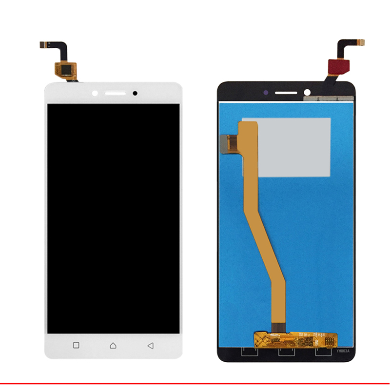 Pantalla For Lenovo K6 Note display in Mobile Phone LCDs with Frame K53a48 Touch Screen LCD Digitizer Assembly Parts 10-Touch