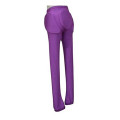 Figure Skating Pants Men's Women's Ice Skating Pants Trousers Black Purple Spandex Protect the hips Hip trousers