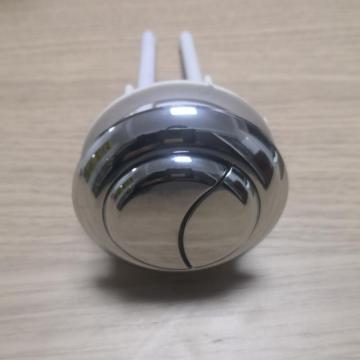 Chrome plated ABS Round shape Toilet Push Buttons 58mm/48mm/38mm