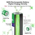 NiZn AA Rechargeable Batteries NI-ZN 2600mWh 1.6V Battery for toys MP3 Solar Lights Digital Camera MP4 RC car with 1 USB Charger