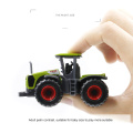 Mini Alloy Metal + ABS Alloy Farm Trucks Models Farmer Car Die-cast Toy Vehicles Corn Rice Harvesters Tractors Bulldozers Kids