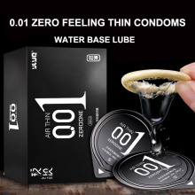 0.01 Feeling Thin Condoms For men long Sex Ice Hot Senseless Ultrathin Natural Latex Rubber Condom Penis Sleeve Contraception