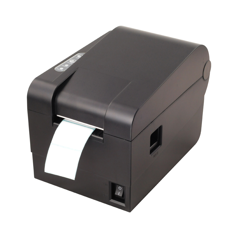XP-235B 58mm Thermal Label Printer Label Printer Barcode Label Printers Thermal Driect Printer and 1D Wired Barcode Scanner