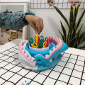 Children Desktop Educational Fishing Toy Fun Thrilling Biting Great White Shark Game Parent-child Interactive Desktop Toy