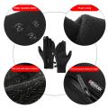 New Outdoor Cycling Gloves Touch Screen Full Finger Outdoor Sports Fleece Warm Ski Gloves Windproof And Waterproof Ski Gloves