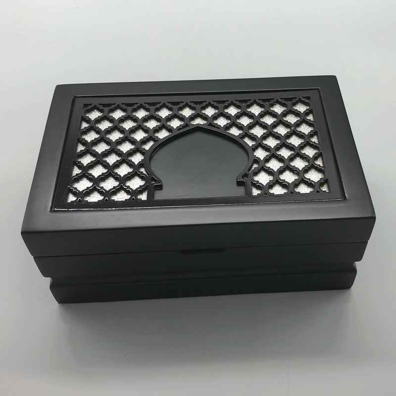 Matt Black Wooden Box