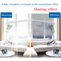 Gemstone Grey Waterproof Window Film One Way Mirror Silver Insulation Stickers UV Rejection Privacy Window Tint Films