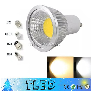 Gu10 Led Spotlights Lamp Cup 7W 10W 15W Cob Led Lamp AC 110V 220V 240V Led Bulb Warm Cold White Led Light