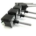Nema17 Threaded Rod Stepper Motor with 150-250mm Length Tr8*8 Acme Leadscrew for 3D Printer or other CNC machine