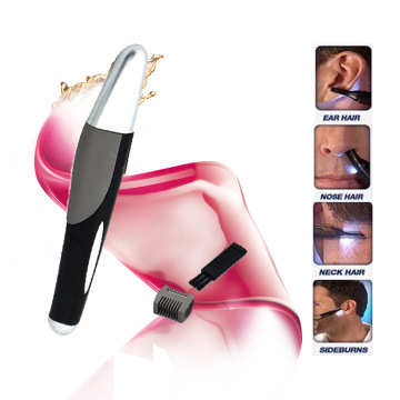 New Arrival Ear Eyebrow Nose Trimmer Removal Shaver Personal Electric Built In LED Light Face Care Hair Trimer