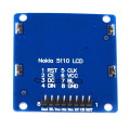 Smart Electronics Lcd Module Display Monitor Blue Backlight Adapter Pcb 84x48 Lcd for Nokia 5110 Screen For Arduino