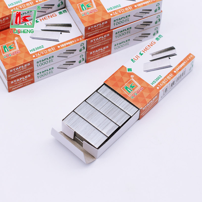 stapler Packaging tools student stationery learning staples 1000pcs/box Staples For Stapler Practical Design School Office 24/6