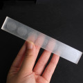 Natural White Point Selenite 7 Chakra Magic Wand Polished Sticks Heart Symbols Mineral Meditation Specimen Reiki Healing Stone