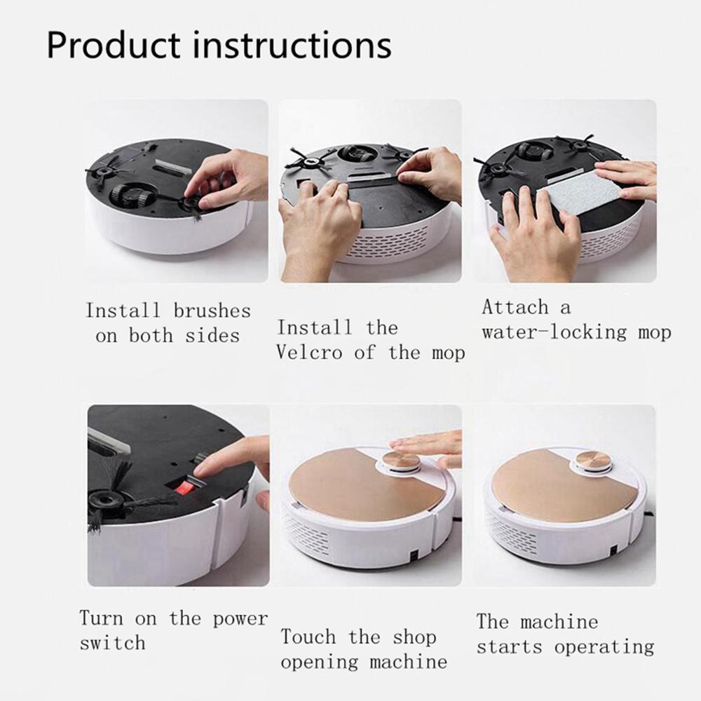 Vacuum Cleaner Robot Smart Vaccum Cleaner for Home Mobile Phone APP Remote Control Automatic Dust Removal Cleaning Sweeper