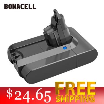 bonacell 4000mAh 21.6V Li-ion Battery for Dyson V6 DC58 DC59 DC61 DC62 DC74 SV07 SV03 SV09 965874-02 Vacuum Cleaner Battery L70