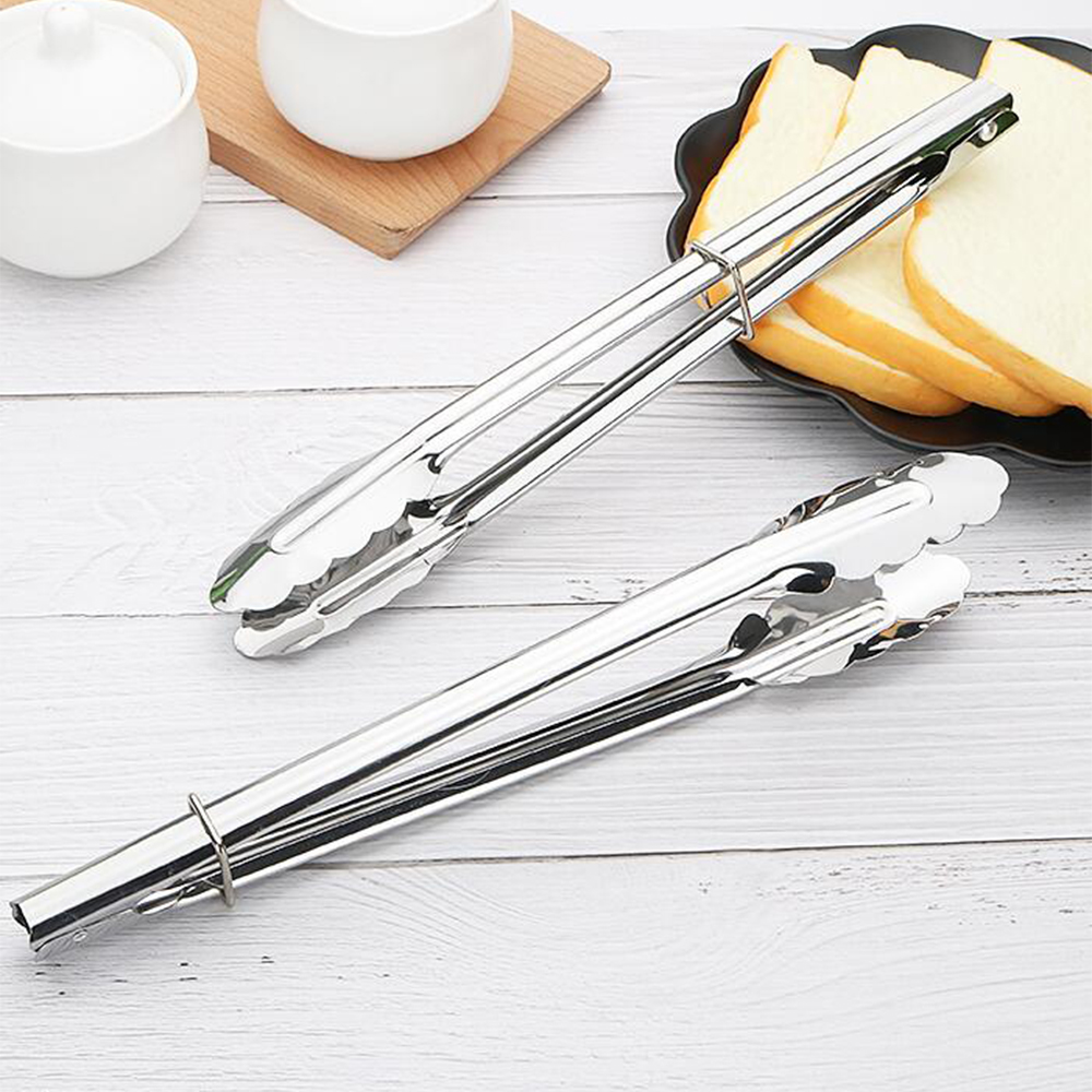 Barbecue Pliers Barbecue Food Clip Kitchen Tool Stainless Steel Barbecue Clip Buffet Barbecue Tool Food Clip