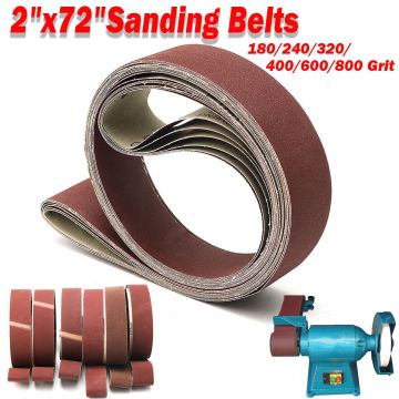 6pcs Sanding Belts 180 240 320 400 600 800 Grit 2