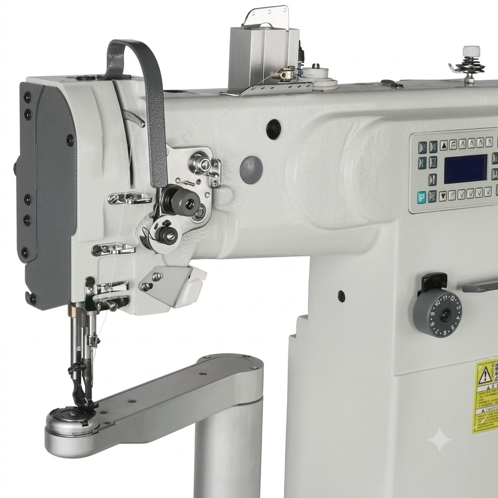 8365D1R-AQ U-shape Rotating Arm Sewing Machine,360 Degree Direct Drive Handbag Making Industrial Sewing Machine