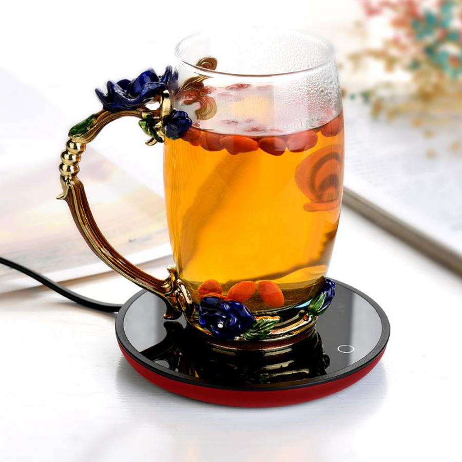 Electric Drink Cup Warmer Pad For Office Home Use Mug Heater Two gear temperature High-quality cup Heating Plate calentador