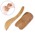 2pcs Body Care Massage Tool Sandalwood GuaSha Board Massage Scraper Guasha Plates Slimming Guasha For Body